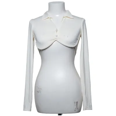 Crop top (White) from AsYou Elastane, Polyester