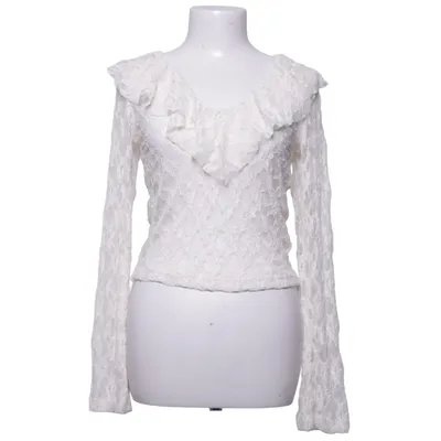 Blouse (Wit) van Lindex Elastaan, Polyester