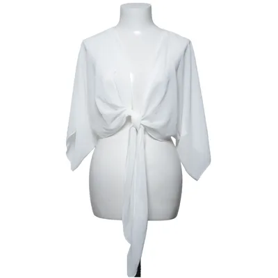 Wikkeltop (Wit) van Lipstick Polyester