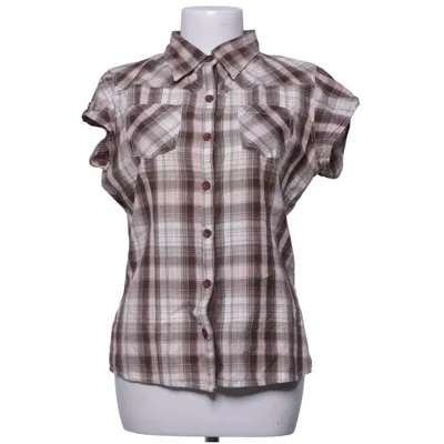 Short sleeve shirt (Brown, White, Pink) from Capri Collection Cotton
