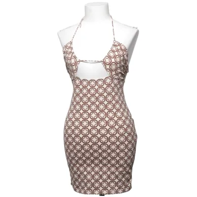 Robe (Beige, Marron, Multicolore) de Motel Coton, Élasthane