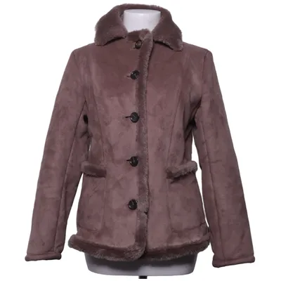 Shearlingjacka (Brun) från Ann Taylor Akryl, Polyester