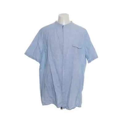 Korte mouwen shirt (Blauw) van Bonprix Collection Katoen, Linnen