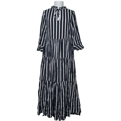 Robe longue (Bleu, Blanc) de Lollys Laundry