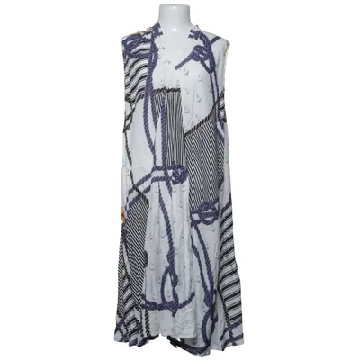 Robe (Blanc, Bleu, Multicolore) de David Viscose