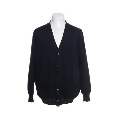 Cardigan (Bleu) de Gran Sasso Cachemire, Soie, Laine