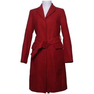 Coat (Red) from Mango Basics Polyamide, Polyester, Viscose, Wool