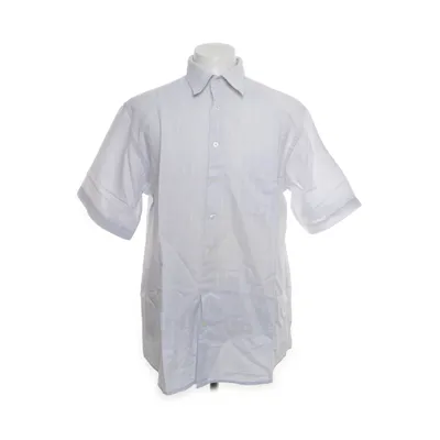 Short sleeve shirt (Blue, White) from Umberto Rosetti