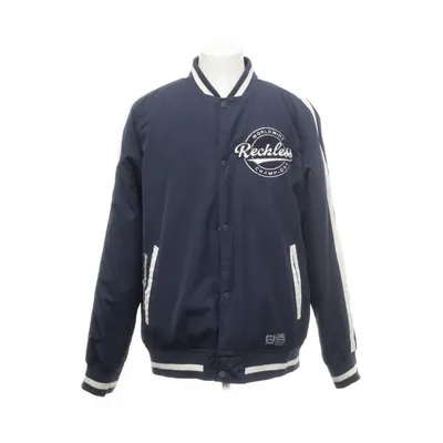 Varsity-jack (Blauw) van FSBN Polyester