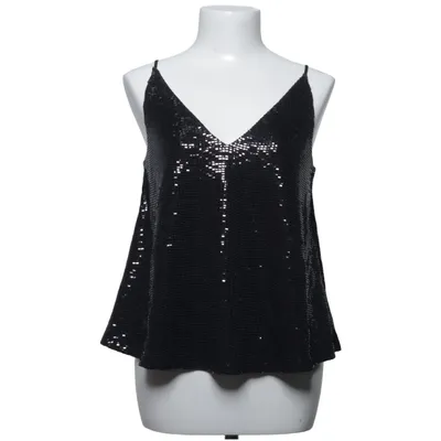 Tanktop  (Sort) fra Lindex Elastan, Metallfiber, Polyamid, Polyester