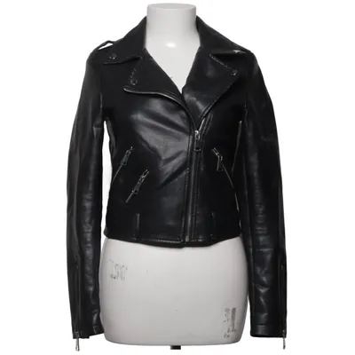 Veste de motard (Noir) de Cherry Koko Coton, Polyester, Polyuréthane, Viscose