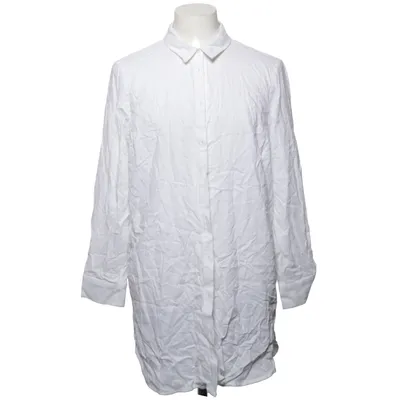 Skjorte (Hvid) fra Pola Bomuld, Linned, Viscose
