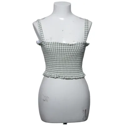 Crop top (Grön, Vit) från Ghanda Viskos