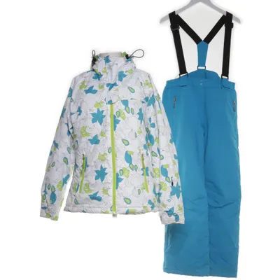 Set (White, Multicolored, Blue) from Etirel Polyester