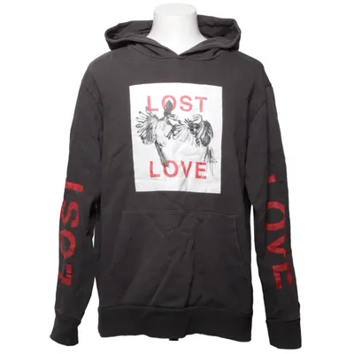Capuchon sweater (Grijs, Rood) van Profound Aesthetic
