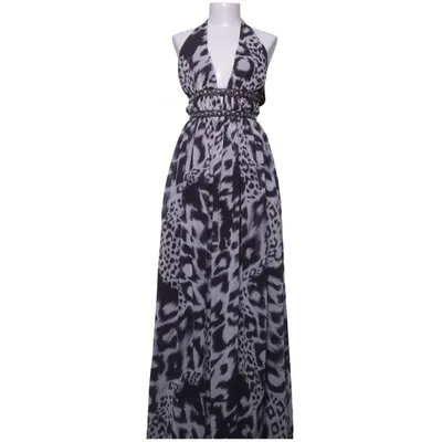 Halternek jurk (Zwart, Wit) van Lipsy London Polyester