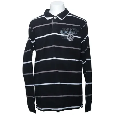 Rugby shirt (Black, White, Gray) from Atlantic Cotton