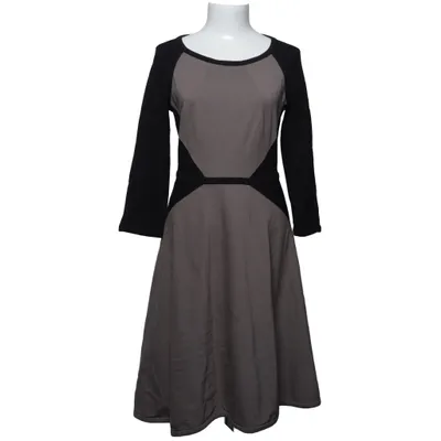 Kjole (Grå, Sort) fra Adolfo Dominguez Elastan, Polyamid, Polyester, Viscose