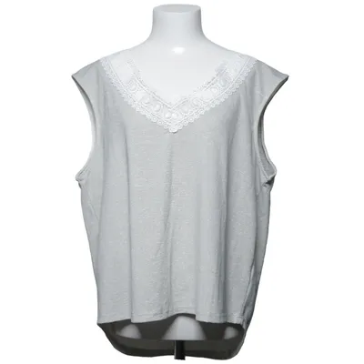 Débardeur (Gris, Blanc) de Janina Élasthane, Polyester
