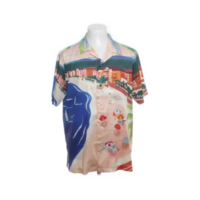 Kortärmad skjorta (Blå, Flerfärgad) från Sergio Tacchini Polyester