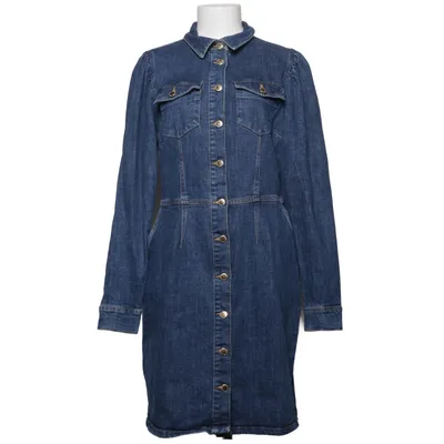 Denim jurk (Blauw) van Lindex Katoen, Elastaan