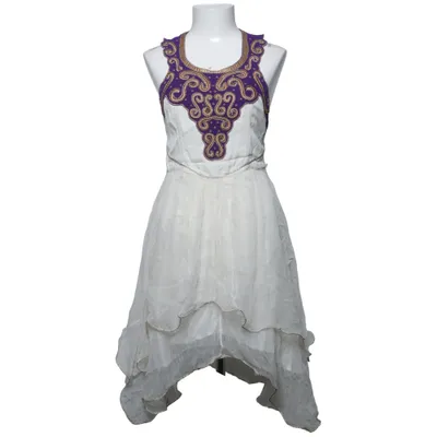 Jurk (Wit, Lila) van Free People Polyester, Viscose