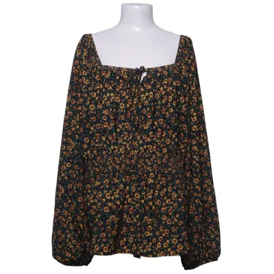 Bluse (Sort, Gul, Grøn) fra Simply Be Polyester