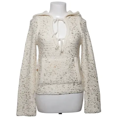 Sweat à capuche (Beige, Or) de Munthe plus Simonsen Acrylique, Laine d'alpaga, Polyamide