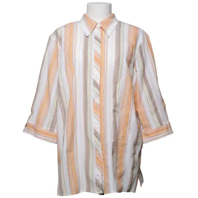 Chemise à manches courtes (Blanc, Orange, Multicolore) de C.H.I.C.C Coton, Polyester