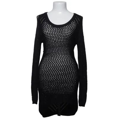 Kleid (Schwarz) von Size 8 Needle Acryl, Polyamid