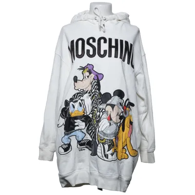 Sweat à capuche (Blanc) de H&M x Moschino Coton