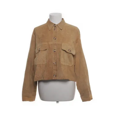 Leren jack (Bruin, Beige) van Episode