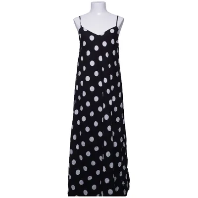 Maxi dress (Black, White) from Primark Cotton, Linen, Viscose