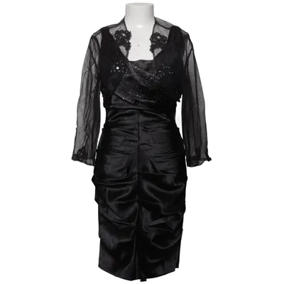 Cocktailkjole (Sort) fra Juno Elastan, Polyester