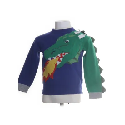 Tröja (Blå, Grön, Flerfärgad) från Mini Boden Bomull, Polyamid, Ull