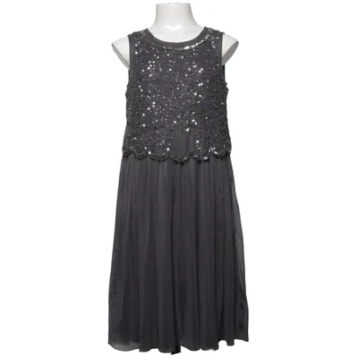 Dress (Gray) from Creamie Polyester