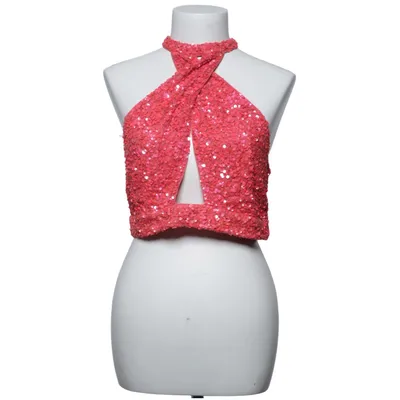 Halter neck top (Pink) from Dolly & Delicious Polyester