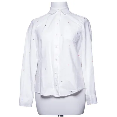 Shirt (Wit, Meerkleurig) van Sézane Katoen, Viscose