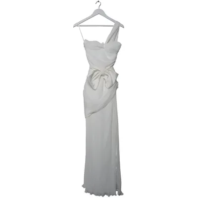 Aftonklänning (Vit) från Meshki Elastan, Polyester