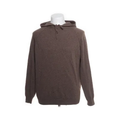 Huvtröja (Brun) från Oscar Jacobson Kashmir, Ull