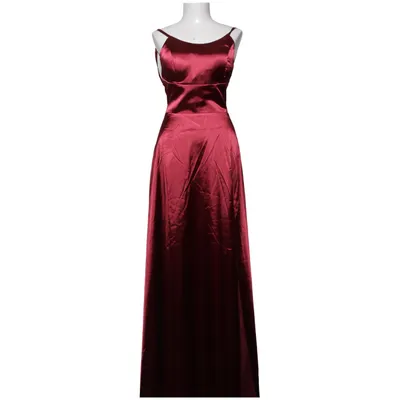 Aftonklänning (Röd) Elastan, Polyester