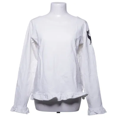 Lange mouwen shirt (Wit) van Blooming Katoen, Elastaan