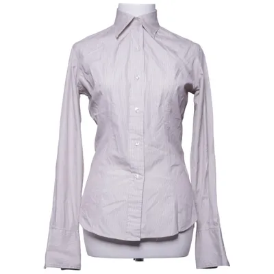 Blouse (Beige) from TM Lewin Cotton