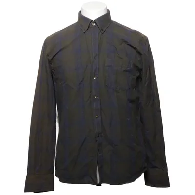 Flanellskjorta (Grön, Blå, Flerfärgad) från Boomerang Ekologisk bomull, Ull