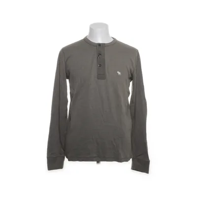 Henley shirt (Green) from Abercrombie & Fitch Cotton, Polyester