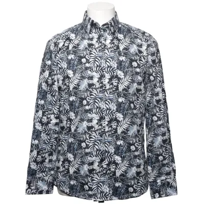 Skjorta (Svart, Vit, Blå, Flerfärgad) från Strömberg Bomull