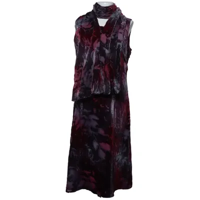 Jurk (Lila, Meerkleurig) van Shann by Pola Polyamide, Viscose