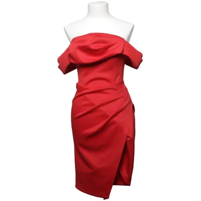 Cocktailkjole (Rød) fra Miss Selfridge Petites Elastan, Polyester