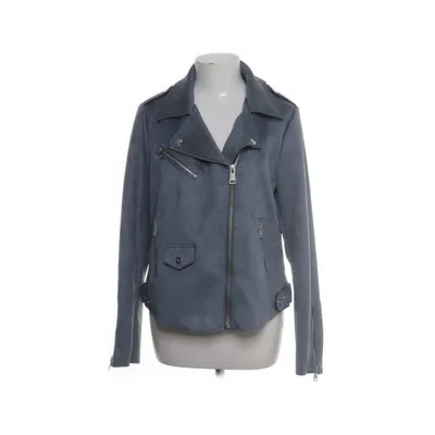 Biker jacket (Blue) from ONLY Carmakoma Polyester