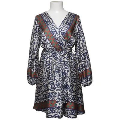 Wikkeljurk (Blauw, Beige, Bruin) van Blu Royal Polyester